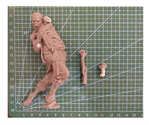 Figura Zombie Stand Fantasy Hombre 1:16 Kit de Resina miniatura 2