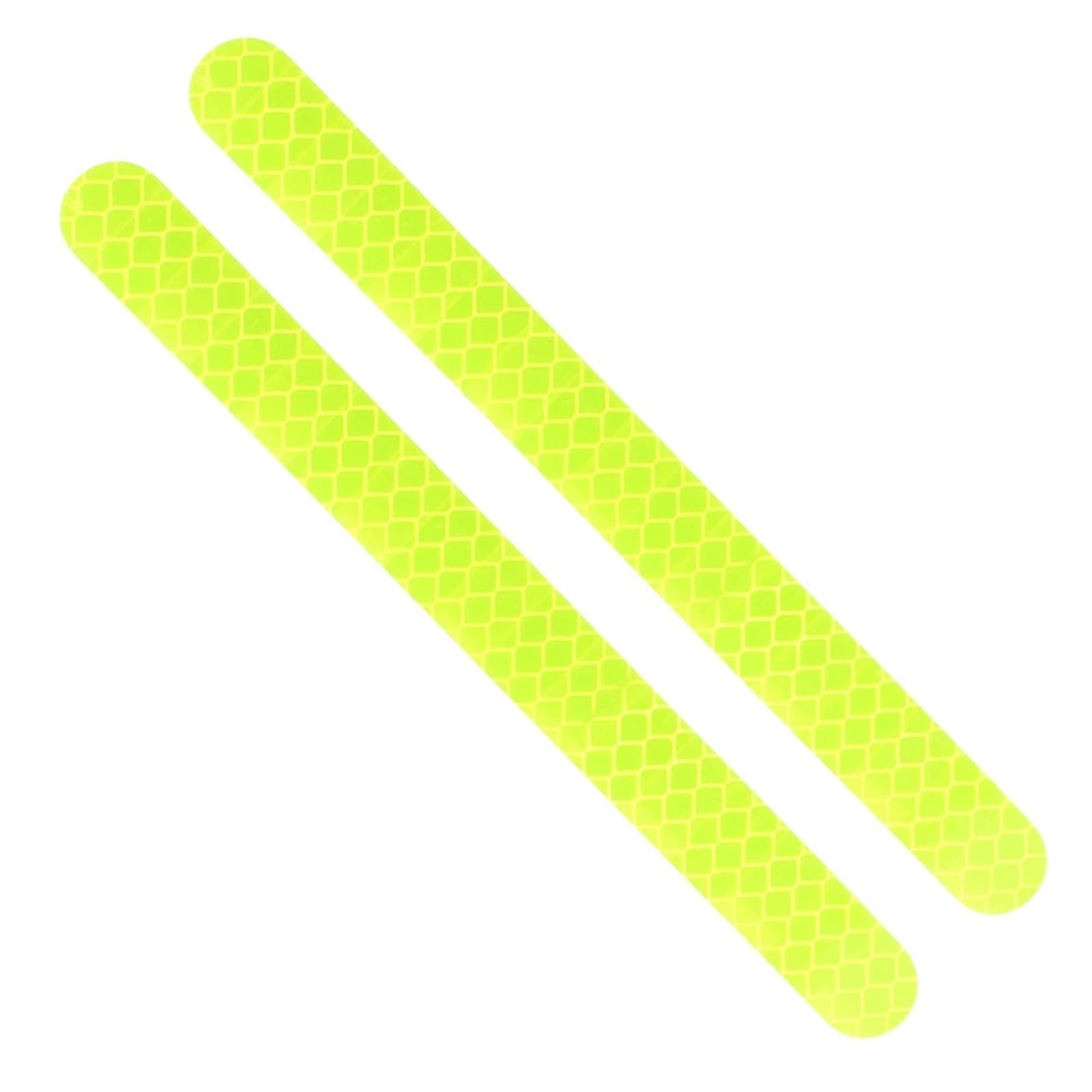 Car Rearview Mirror Reflective Stickers Warning Tape Compatible With C4 C3 Picasso C5 Aircross DS7 DS4 C-Elysee(Fluorescent Yellow)