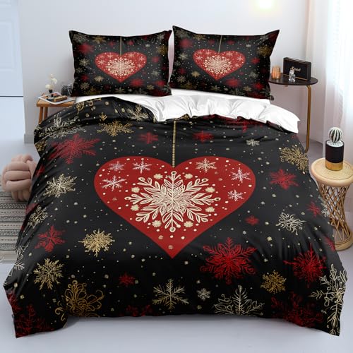 Housse de couette de Noël 240x220 en microfibre douce - 2