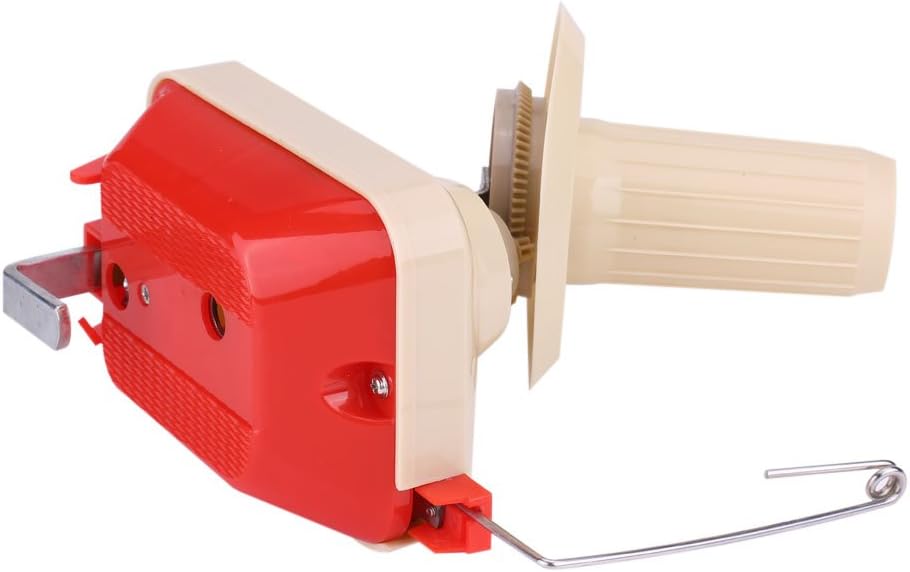 Thread Ball Winder,Portable Hand Operated Knitting Roll String Yarn,Fiber Wool Thread Ball Winder Holder Sewing Accessories