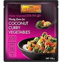 Lee Kum Kee Ready Sauce for Coconut Curry Vegetables, 110 g