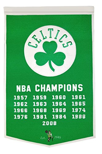 Winning Streak Boston Celtics Official NBA 24 inch x 36 inch wall banner 761605