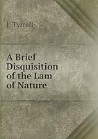 A Brief Disquisition of the Lam of Nature 5519053073 Book Cover