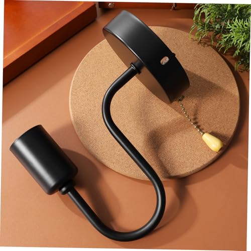Aplique de pared E26 SHINEOFI con cadena para iluminar pasillos oscuros sin obras 4