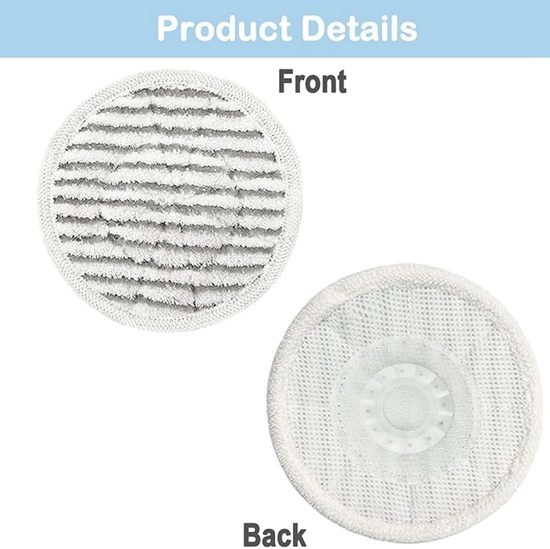 10 Pcs S7001 Pads Replacement Steam Mop Pads， .Compatible for Shark. S7001, S7000AMZ, S7000 S7001TGT S7201 Series Vacuum Cleaner Accessories