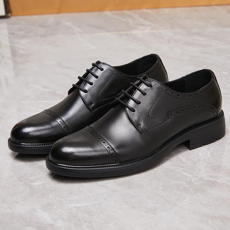 Men's Lace-up Shoes Vintage Revival Classic Oxford Shoes Men's Lightweight Formal Shoes2