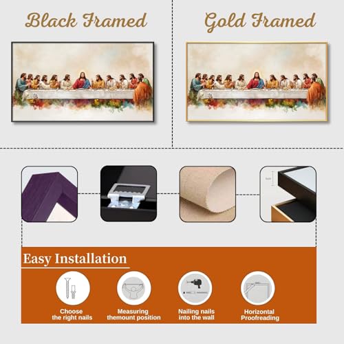 Image de Jésus minimaliste pour décorer une salle à manger - 6