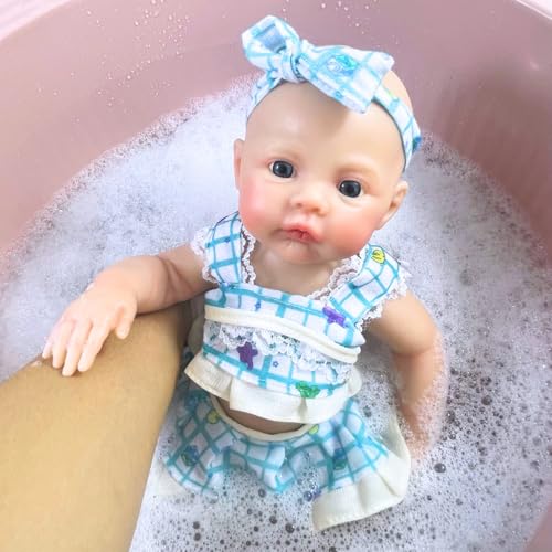Muñeca de silicona realista para niña 12 pulgadas miniatura 3