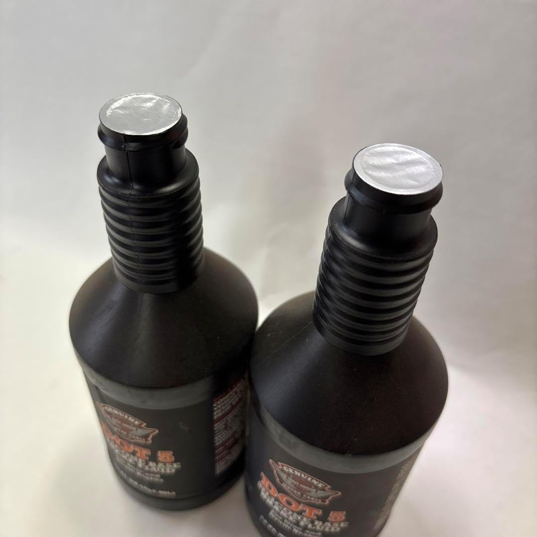 ハーレー純正 ブレーキフルード2本 DOT5 おまけで1本