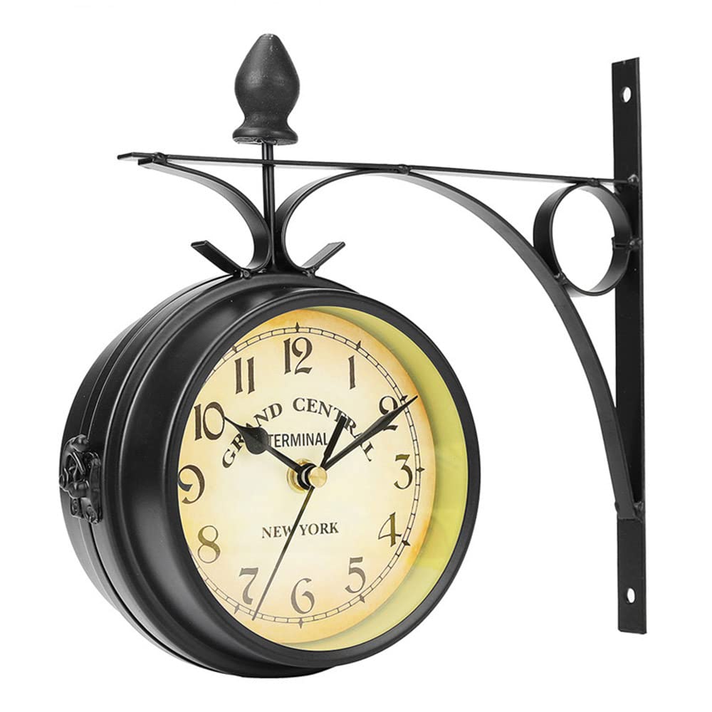 Horloge murale silencieuse vintage pour rompre le bruit dans votre décoration