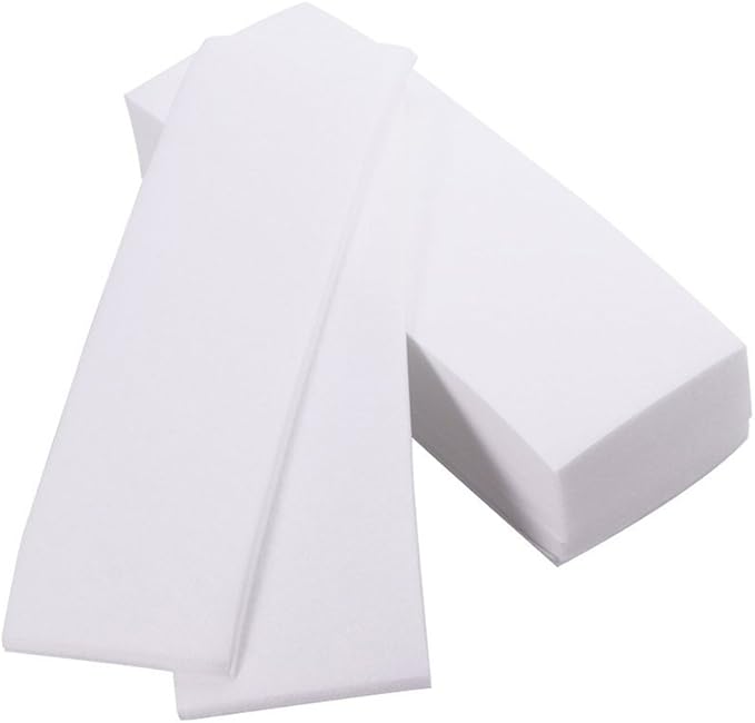 Bandas de Papel para Depilación con Cera, Paquete de 100 Unidades