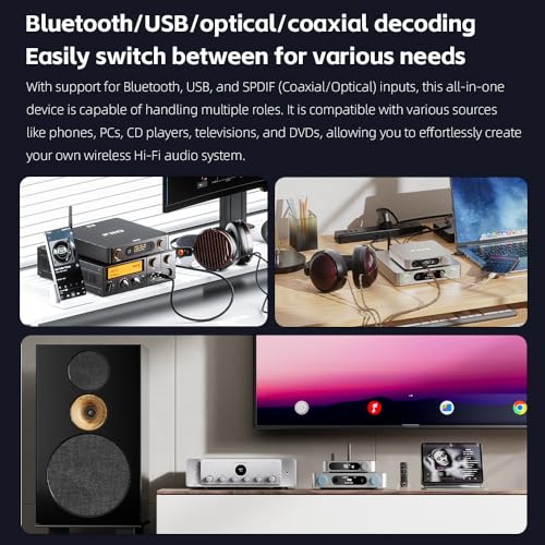 FiiO BR15 R2R Desktop Bluetooth Receiver (Black) - Image 4