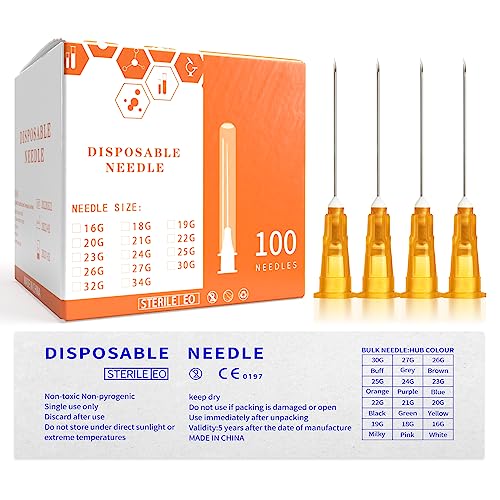 25 Gauge 1 Inch Luer Lock Lab Dispensing Accessories