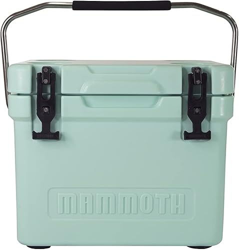 Miniatura 30 de Mammoth Coolers Serie Cruiser, cofre de hielo rígido aislado con construcción duradera de doble pared rotomoldeada, ideal para actividades Beige