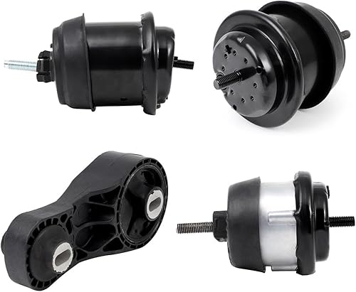SCITOO Juego de soportes Trans de montaje de motor para 2009-2017 para Buick Enclave 2009-2017 para Chevrolet Traverse 2009-2016 para GMC Acadia