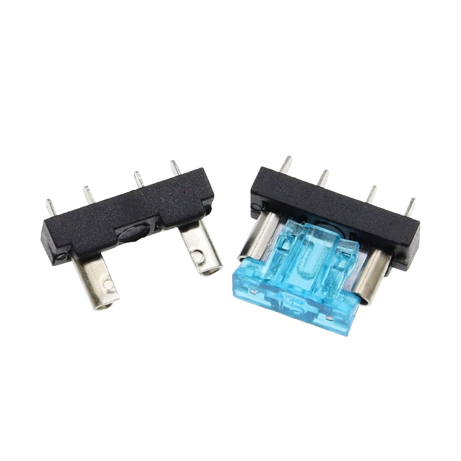10PCS Car Fuse Holder PCB Board Standard Blade Automotive Boat 32V for Safety Clip Insertion Typ(Mi,35A)