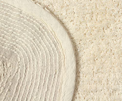 Home Weavers Radiant Collection 100% Cotton Bathroom Rugs Set, Machine Washable Rug, Extra Soft and Absorbent Bath Rug, Kitchen Mat, Bath Mat Set, Bath Floor Mat Non Slip, 17"x24" Rectangle, Ivory by Home Weavers - Image 7