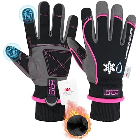 HANDLANDY Waterproof Insulated Work Gloves Cover