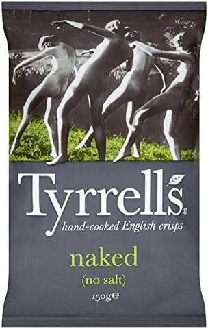 Tyrrells Naked No Salt Crisps 150g