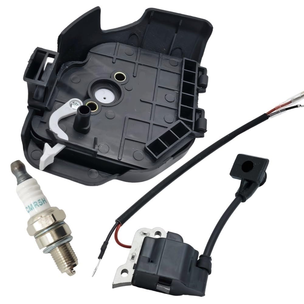 Kit de bujías de Bobina de Encendido de Cubierta de Filtro Apto for Pieza de Repuesto de cortacésped GX25 GX 25 Piezas de cortacésped