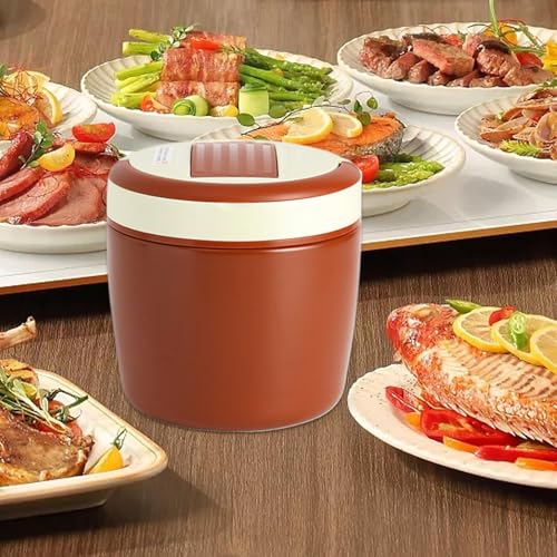 Termo de comida de acero inoxidable con bolsa y cuchara, máxima durabilidad exterior 4