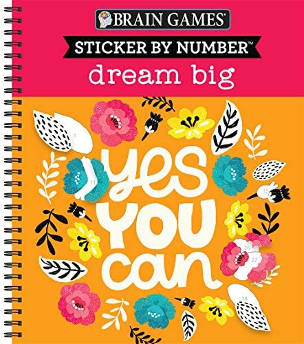 Publications International Sticker by Number: Dream Big