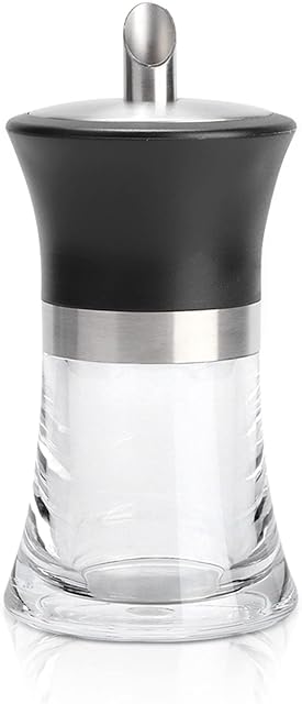 Sugar Dispenser Pourer Shaker, Sugar Jar Decanter Cafe Restaurant Sugar Shaker Bowl Clear Plastic Sugar Container Sugar Shaker Spice Storage Containers, 100ml