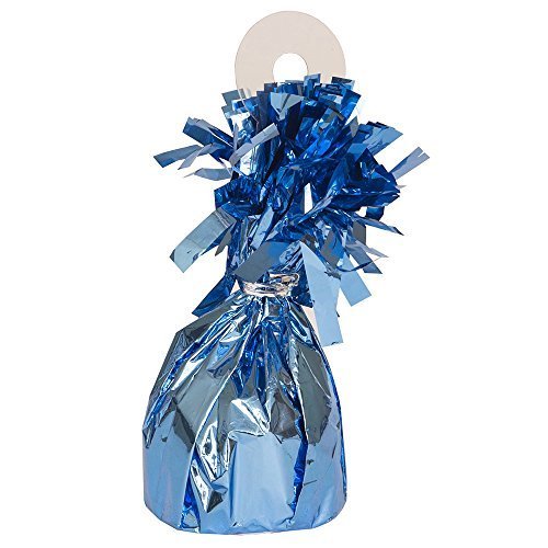 Image of Forum Novelties Light Blue Foil Balloon Weight - Party Supplies