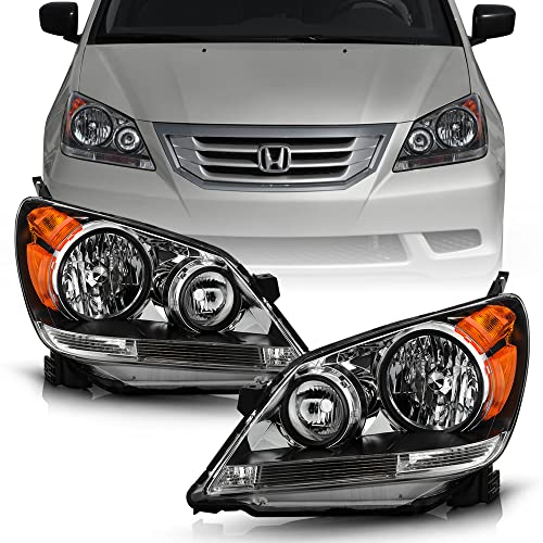 ACANII - For 2008 2009 2010 Honda Odyssey Headlights [Factory Style] Headlamps Replacement Driver & Passenger Side