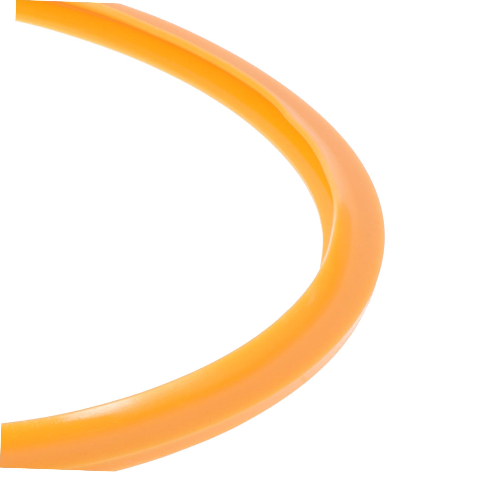VALICLUD Silikonring für Drucktopf aus Elastischem Silikon in Orange Runder Schnellkochtopf Kreis mit Sicherem und Zuverlässigem Design Ersatz Topfring für Haushalts Schnellkochtöpfe