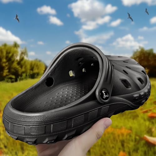 BULLIANT Men Clogs,Comfortable Mules Sandals for Men Women Cushioned Footbed Arch Support-EVA Ligthweight2