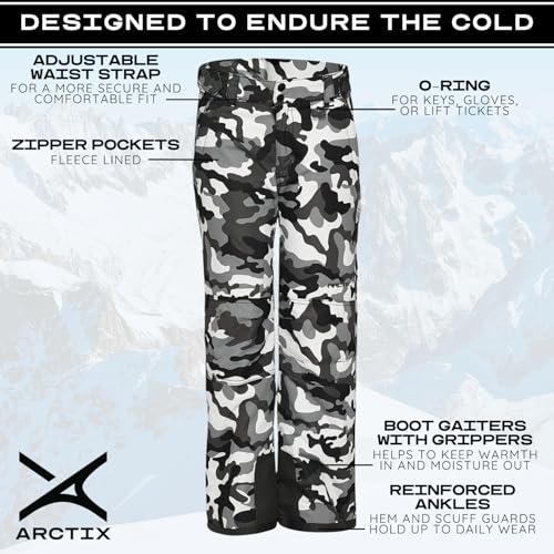 Image of Arctix Kids Snow Pants with Reinforced Knees and Seat