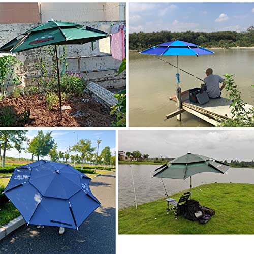 Sombrilla de pesca impermeable de 360 grados y toldo de playa CLSDRZC 6