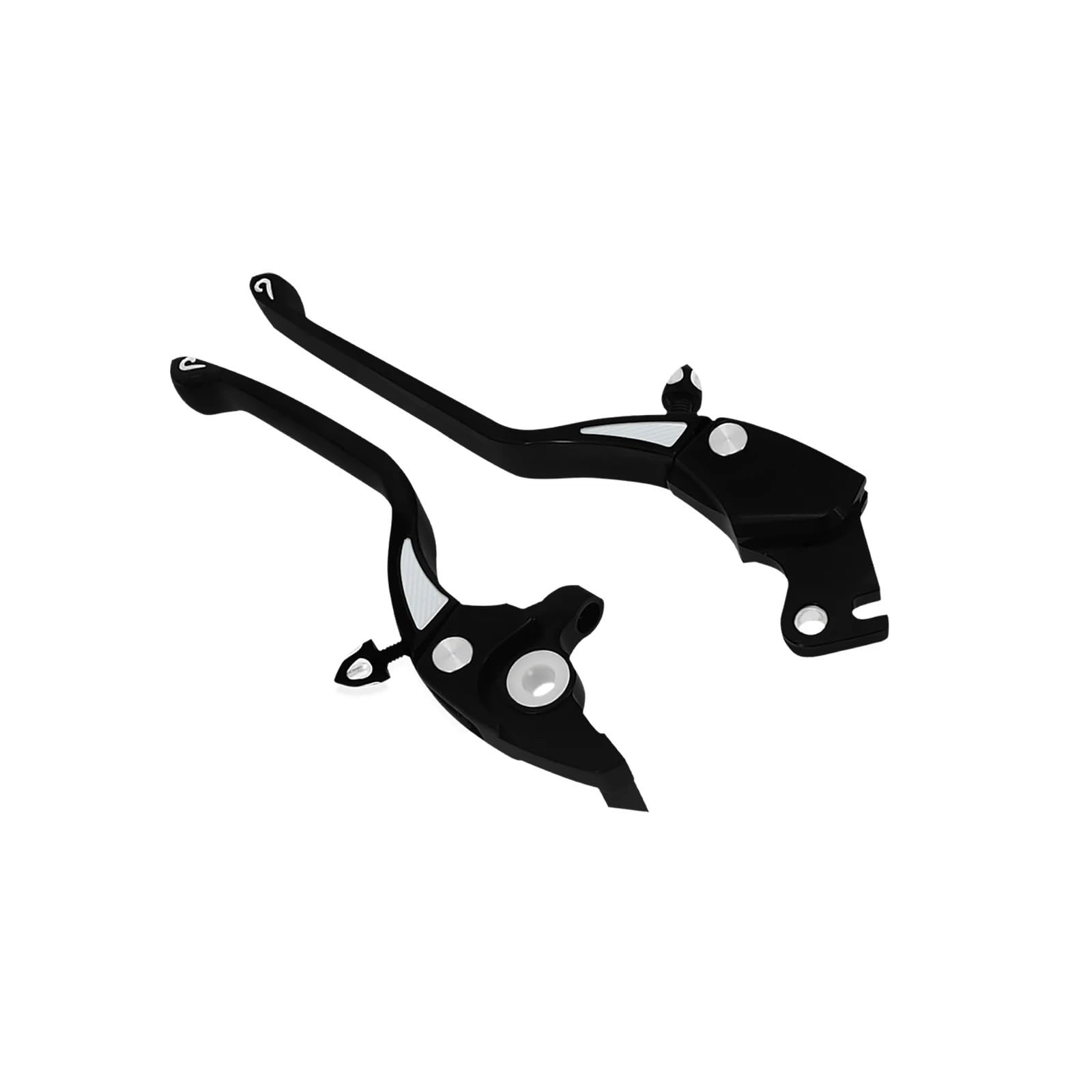 CNC Regolabile Leva Freno Frizione per Motocicletta Nera Harley Street 500 750 2016-2020