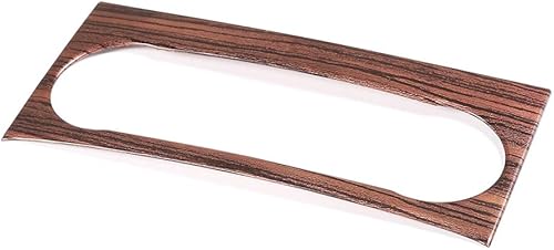Miniatura 3 de CHEYA ABS pino madera grano coche control centro aire acondicionado salida perilla AC panel marco cubierta TRIM para Mercedes-Benz Clase C W204