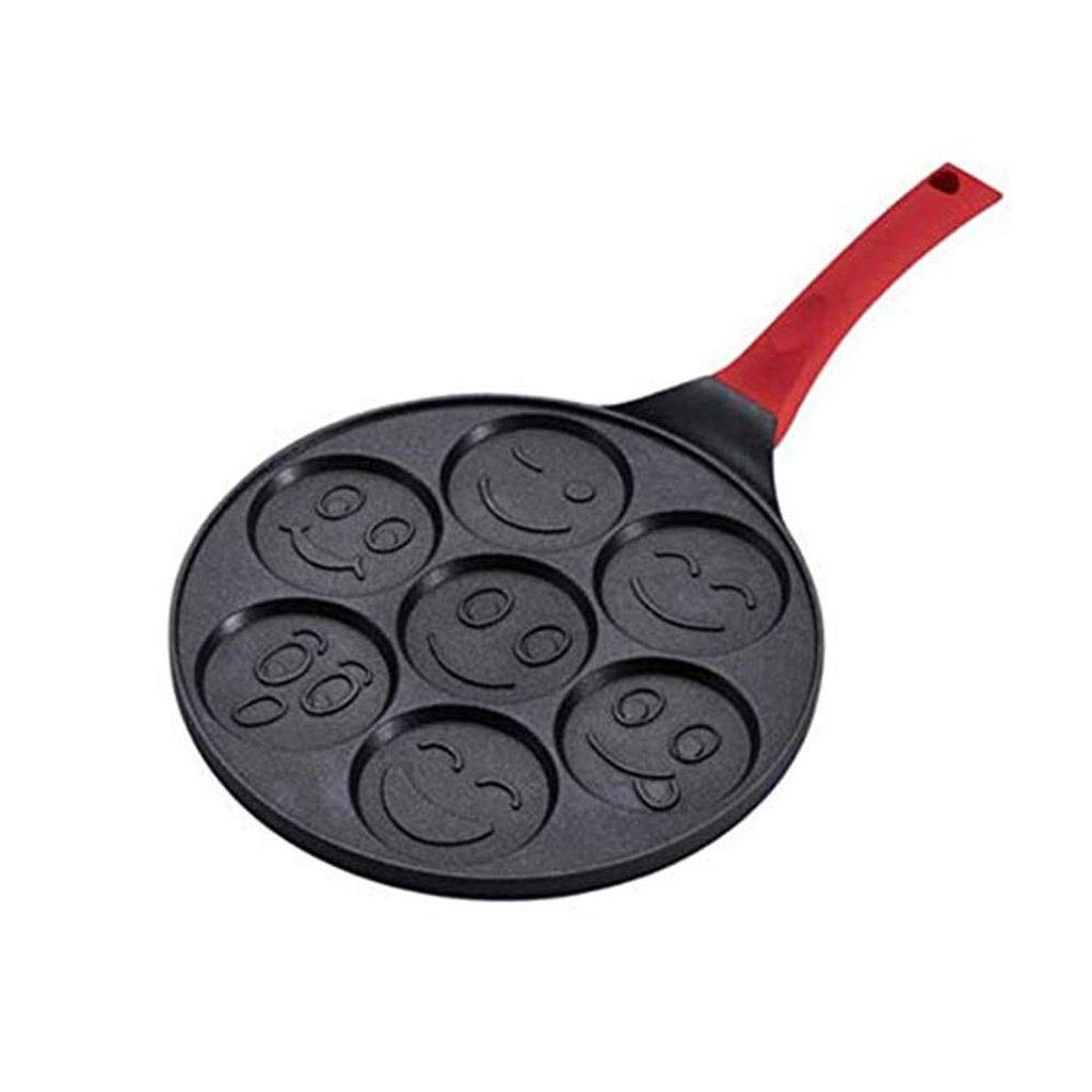 Crêpière smiley antiadhésive pour ne plus jamais rater vos pancakes maison