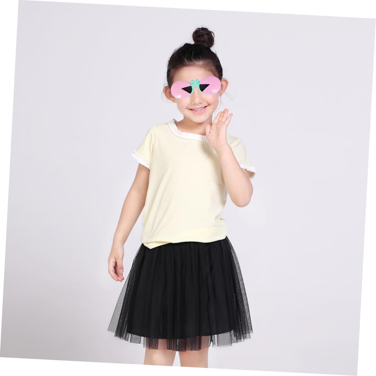 Didiseaon Crab Glasses Boys and Girls Sunglasses Cartoon Design Comfortable and Random Style