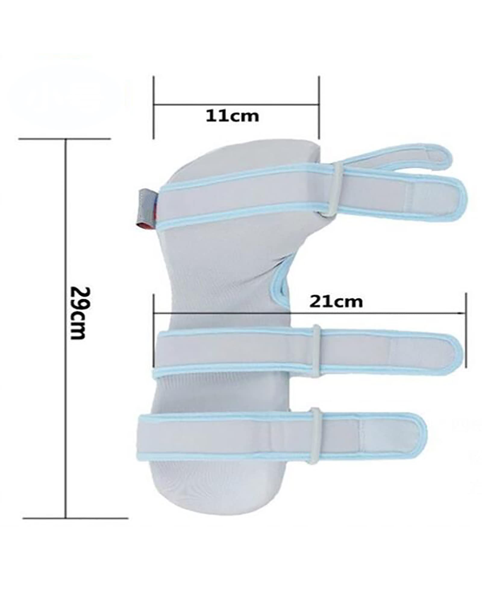 Férula ortopédica para mano en reposo, inmovilizador de muñeca nocturno ajustable, soporte ortopédico para muñeca y mano para dislocación de artritis, derecha, L (derecha M)