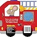 Mini Vehicles Mouse's Firetruck - An Interactive Adventure Board Book for Toddlers
