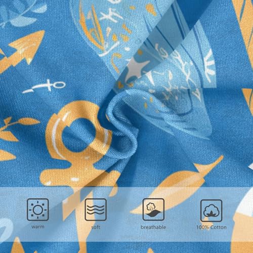 KLL Anchors and Ropes Baby Boys Cotton Nighttime Underwear Cute Undies3