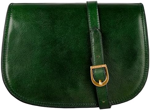 Time Resistance Leather Cross Body Bag for Women Shoulder Bag Mes...