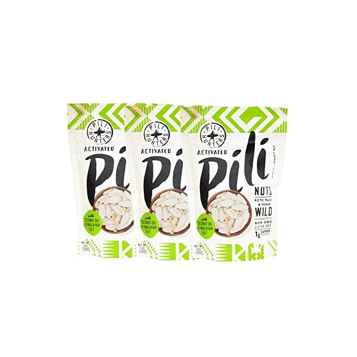 Buy The Original Wild Sprouted Pili Nuts by Pili Hunters Keto Snacks