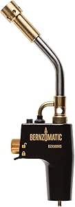 Bernzomatic® DuraCast® Wide Surface Torch - Durable Cast Body Aluminum Construction for Cooking, Heat Shrinking, Metalworking, and Vinyl Wrapping (TS 4500 Torch)