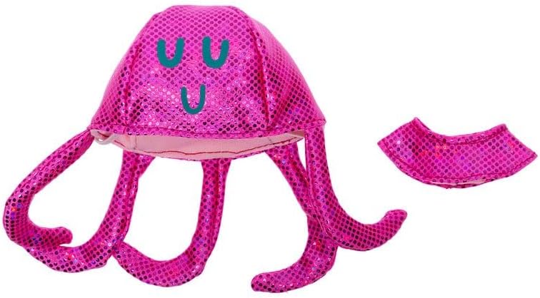 Miniatura 2 de Nerlie Ropa Neonate Aquanerlie Aquamerito Gorro y falda estilo medusa rosa brillante KSI-Merito Glu Glu por Distroller