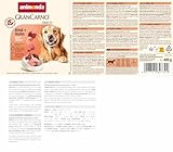 animonda GranCarno Hunde Nassfutter mit Rind + Huhn (6 x 400 g), getreidefreies Hundenassfutter ohne Zucker, für ausgewachsene Hunde, mit frischen fleischigen Zutaten