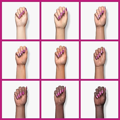 Image of ILNP Pucker Up - Vibrant Pink Shimmer Nail Polish