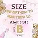 Gold Glitter One Birthday To Rule Them All Banner – Fantasy Shire Theme Birthday Party Decor, Medieval Decorations for Kids, Baby Shower Supplies