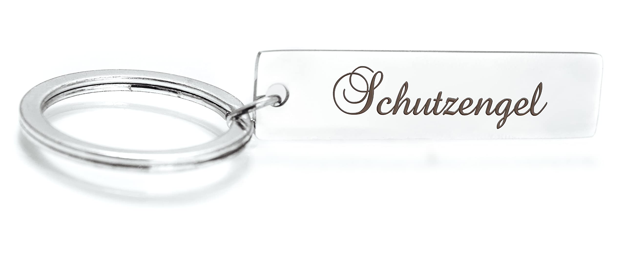 Schlüsselanhänger mit Gravur Lieblingsmensch - Schlüsselband