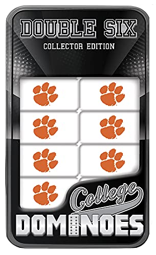 Juego de Dominó Clemson Tigers Masterpieces 28 piezas