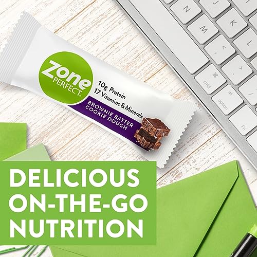 image for ZonePerfect Protein Bars, 17 vitamins & minerals, 10g protein, Nutriti